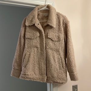 Knox Rose Oversized Fuzzy Jacket
